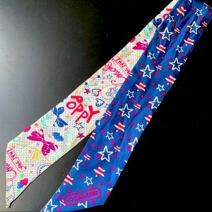 Coach Sink Tie Scarf